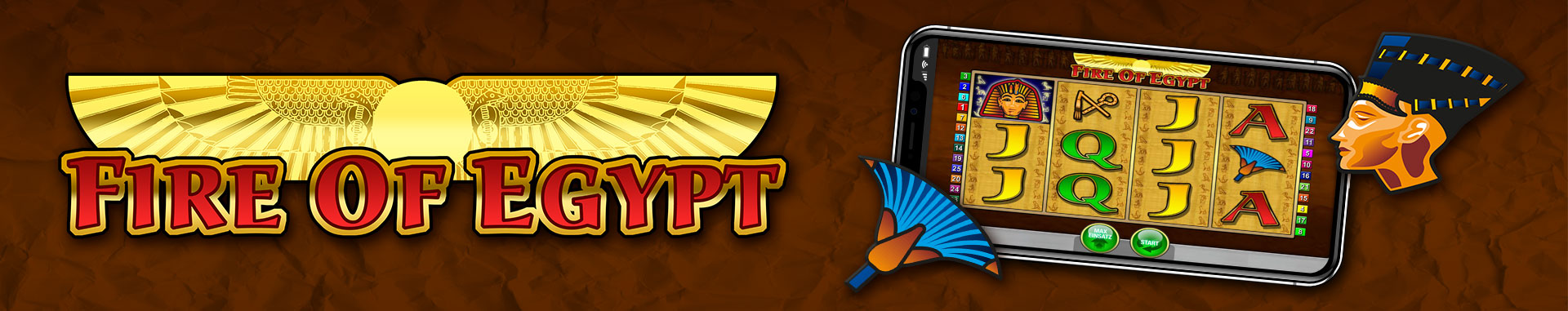 Tragaperras Fire of Egypt