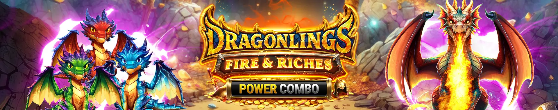 Dragonlings: Fire and Riches Power Combo