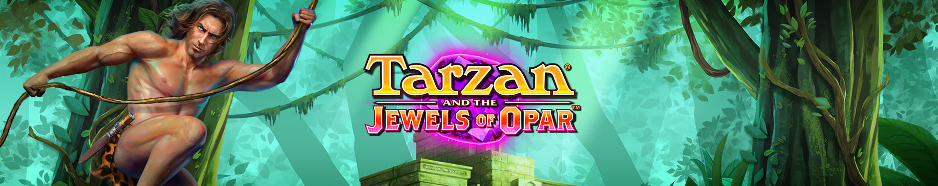 ¡Llega la tragaperras más salvaje! ¡La tragaperras Tarzan and the  Jewels of Opar!
