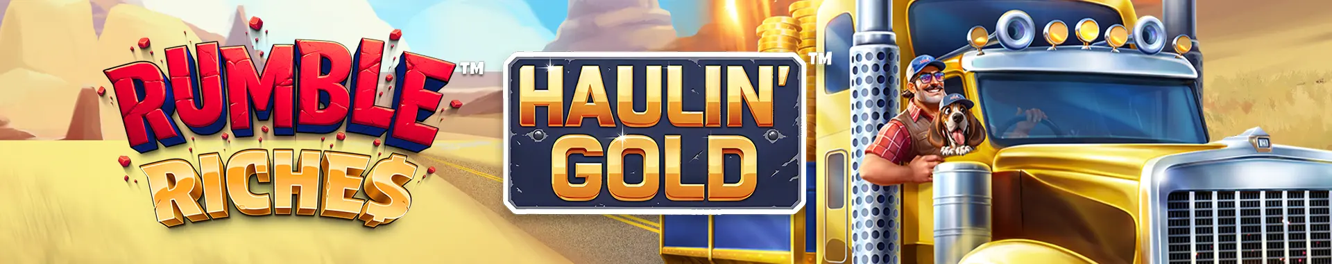 Rumble Riches - Haulin' Gold Buy Bonus