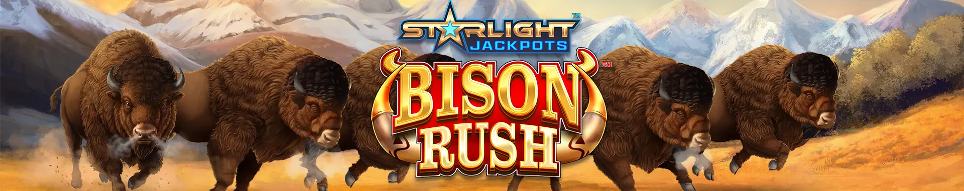 Starlight Jackpots™ - Bison Rush™