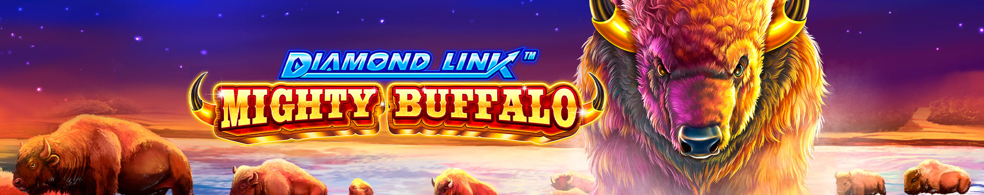 Tragaperras online Diamond Link™: Mighty Buffalo