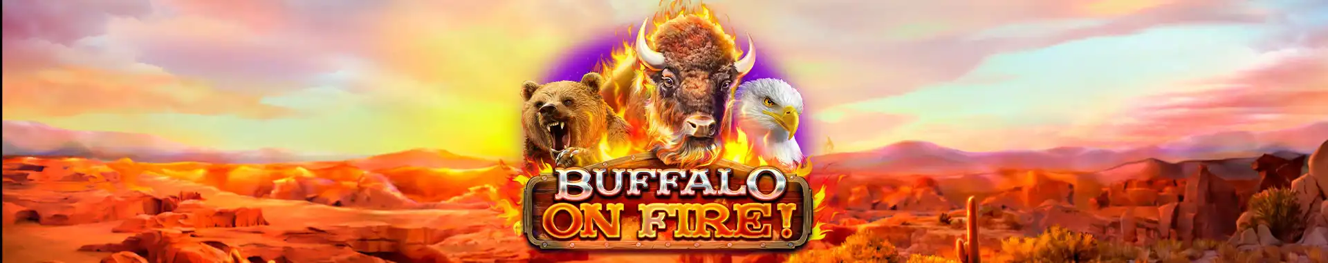 Tragaperras online Buffalo on fire!
