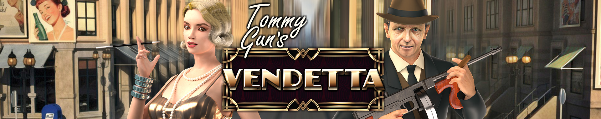 Tragaperras online Vendetta de Tommy Gun