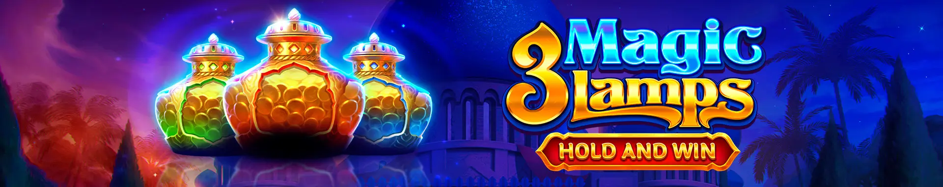 Tragaperras online 3 Magic Lamps: Hold and Win