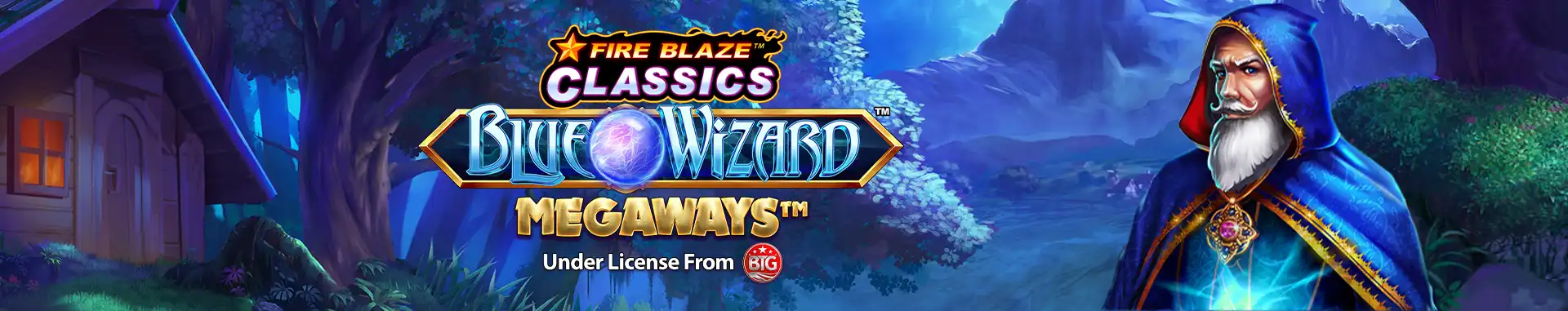 Tragaperras online Megaways: Blue Wizard