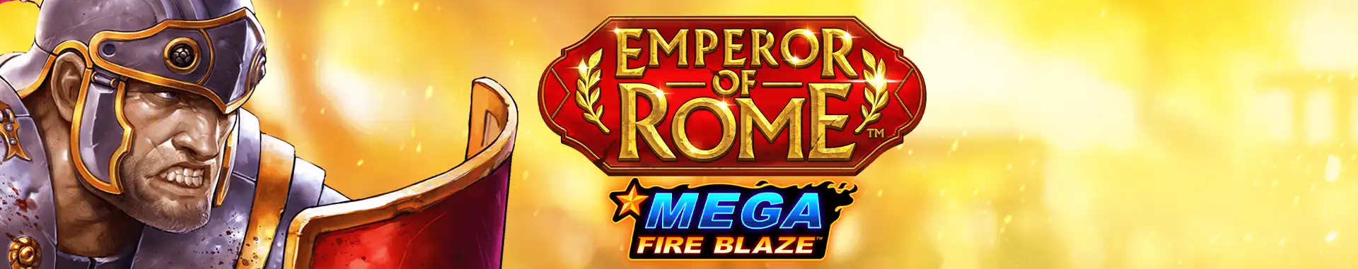 Tragaperras online Mega Fire Blaze: Emperor of Rome