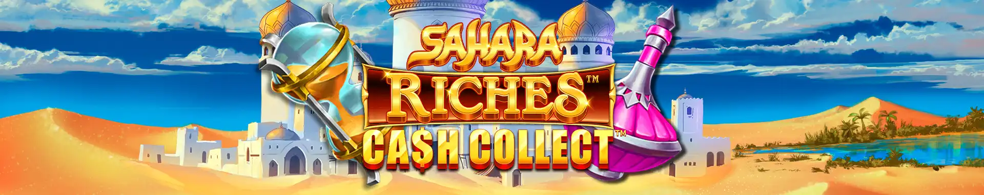 Tragaperras online Cash Collect: Sahara Riches