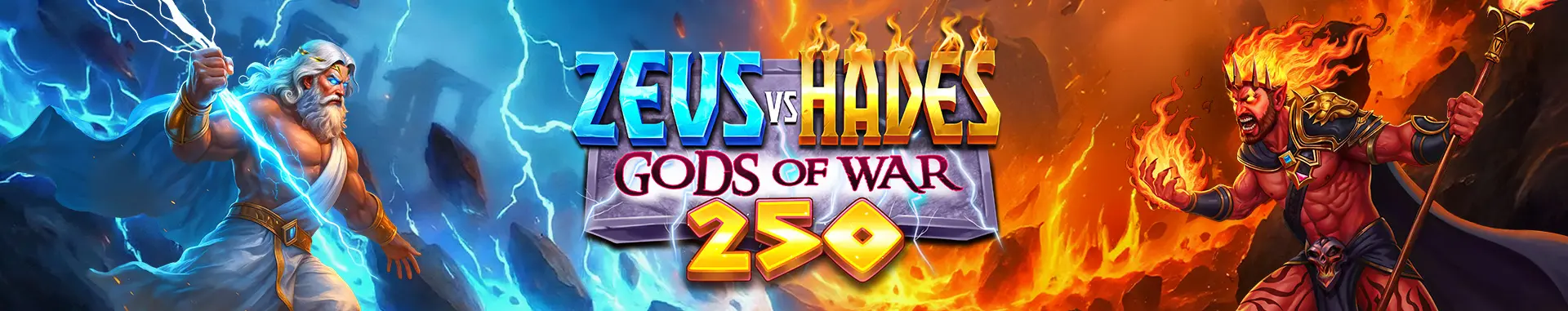 Zeus vs Hades – Gods of War 250