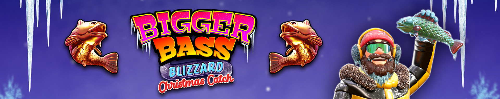 Tragaperras online Bigger Bass Blizzard - Christmas Catch